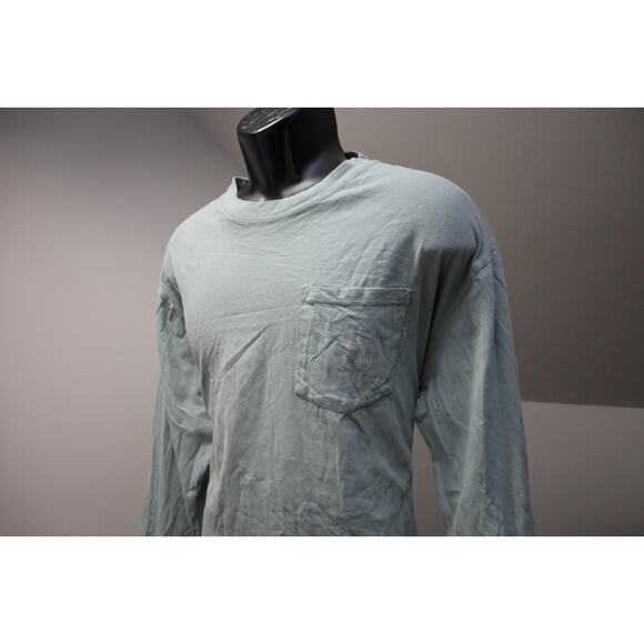 Southern Marsh Tee Shirt Aqua Graphic Long Sleeve Front Pocket Mens Sz XL - Picture 4 of 9